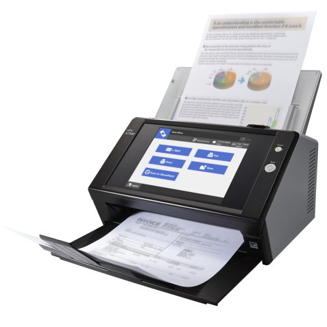 Fujitsu N7100E ADF scanner 600 x 600 DPI A4 Black