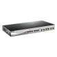 D-Link DXS-1210-12TC/E switch Gestionado L2 10G Ethernet (100/1000/10000) 1U Negro, Plata