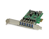 StarTech.com 7-Port PCI Express USB 3.0 Card - Standard and Low-Profile Design