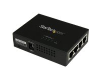 StarTech.com Injecteur PoE+ à 4 ports Gigabit - Midspan Power over Ethernet - 802.3at/af