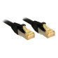 Lindy 47312 câble de réseau Noir 7,5 m Cat7 S/FTP (S-STP)