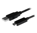 StarTech.com Câble de Charge USB-A vers USB-C de 1m, Charge et Synchronisation, 3A, USB 2.0, Certifié USB-IF - Cordon de Charge USB