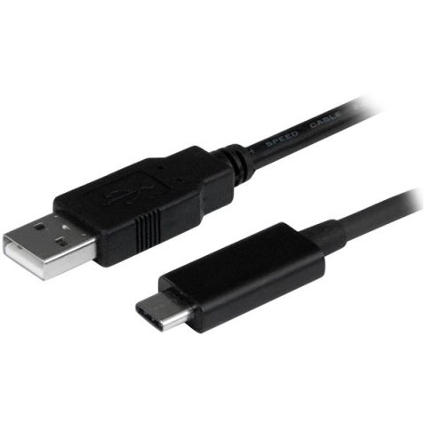 StarTech.com Câble de Charge USB-A vers USB-C de 1m, Charge et Synchronisation, 3A, USB 2.0, Certifié USB-IF - Cordon de Charge USB