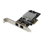 StarTech.com Tarjeta Adaptador de Red PCI Express PCI-E Gigabit Ethernet con 2 Puertos RJ45 Chipset Intel i350