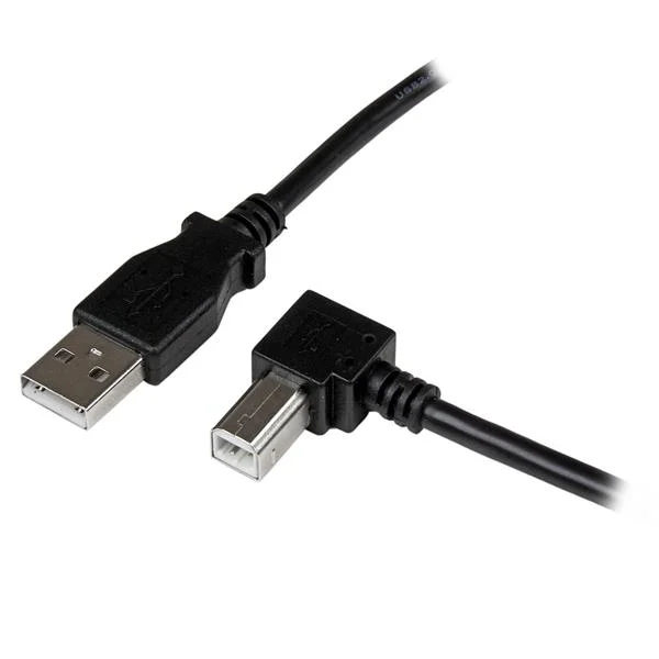 Câble de connecteur USB femelle à angle droit vers USB mâle 0,1 m