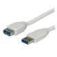 Nilox 0.8m USB3.0 USB cable USB 3.2 Gen 1 (3.1 Gen 1) USB A White