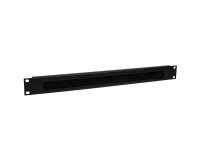 StarTech.com Panneau Gestion de Câbles Horizontal pour Racks de Serveurs 1U - Passe Câbles avec Brosse