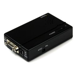 StarTech.com Convertisseur haute résolution VGA vers Composite ou S-Video.