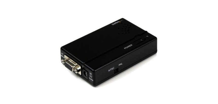 StarTech.com Convertisseur haute résolution VGA vers Composite ou S-Video.