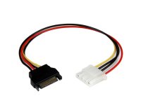 StarTech.com Cable de 30cm Adaptador de Alimentación SATA a LP4 - Hembra a Macho