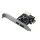 Nilox 10NX0512U3001 scheda di interfaccia e adattatore Interno USB 3.2 Gen 1 (3.1 Gen 1)