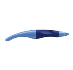 Stylo-bille stabilo easy original gaucher 1 recharge couleur bleu étui