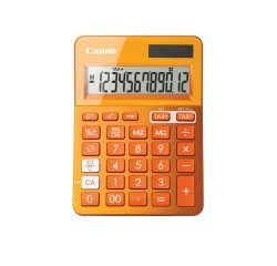 Canon LS-123k calculadora Escritorio Calculadora básica Naranja