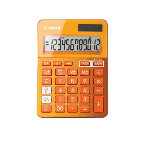 Canon LS-123k calculadora Escritorio Calculadora básica Naranja