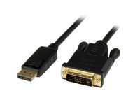 StarTech.com Câble adaptateur DisplayPort vers DVI actif de 1,8 m - Convertisseur DP vers DVI-D - 1920x1200 - Noir