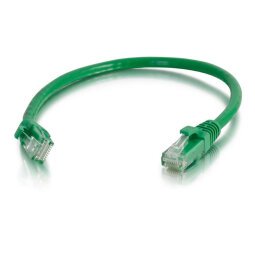 C2G Cat6 Booted Unshielded (UTP) Network Patch Cable - patch cable - 5 m - green