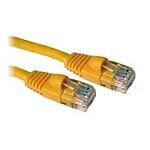 C2G Cat5e Booted Unshielded (UTP) Network Patch Cable - patch cable - 1.5 m - yellow
