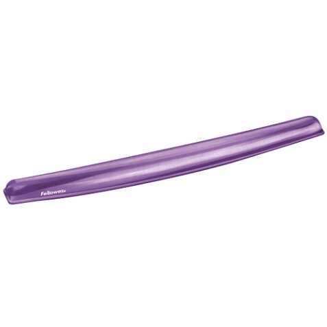 Repose-poignets pour clavier Fellowes gel crystal violet