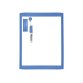 Rexel Lavagna magnetica cancellabile a secco 216x280mm