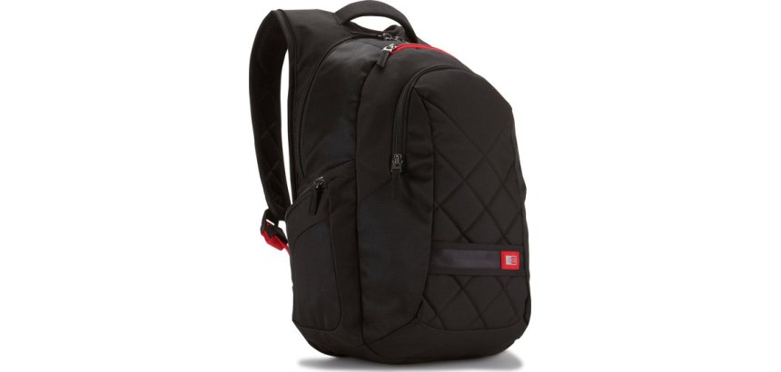 Case Logic Sporty DLBP-116 Black 40,6 cm (16") Étui sac à dos Noir