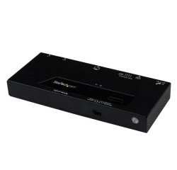 StarTech.com Commutateur vidéo HDMI à 2 ports avec commutation automatique et prioritatire - Switch HDMI - 1080p