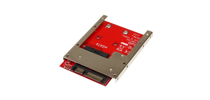 StarTech.com Adaptador Conversor de SSD mSATA a SATA de 2,5 Pulgadas - Convertidor