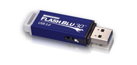 iStorage Kanguru ALK-FB30-16G lecteur USB flash 16 Go USB Type-A 3.2 Gen 1 (3.1 Gen 1) Bleu
