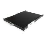 StarTech.com Plateau Coulissant 1U pour Clavier pour Montage en Rack de Serveur - 25 kg - Tiroir Coulissant en Acier de 55,8 cm de Profondeur pour Rack d'Equipement AV, Réseau 19"