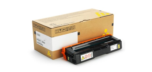 Ricoh - High Yield - yellow - original - toner cartridge