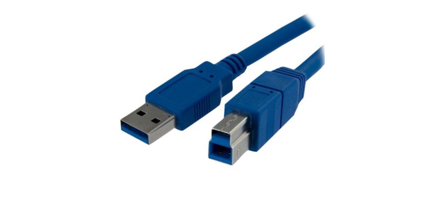 Cable USB 3.0 SuperSpeed de 1 metro - A Macho a B Macho