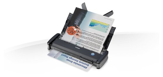 Canon imageFORMULA P-215II Escáner alimentado con hojas 600 x 600 DPI A4 Negro, Gris