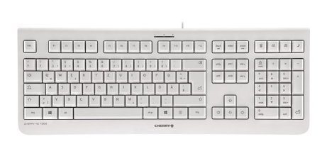 CHERRY KC 1000 teclado Universal USB Español Gris
