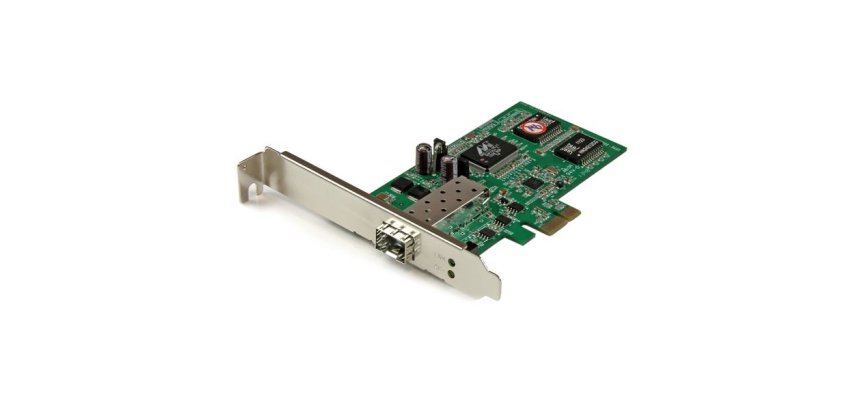 StarTech.com Carte réseau PCI Express à 1 port fibre optique Gigabit Ethernet avec SFP ouvert - Adaptateur NIC PCIe SFP