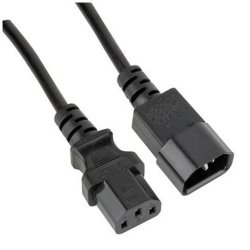 Nilox 3m C13 Black C13 coupler C14 coupler