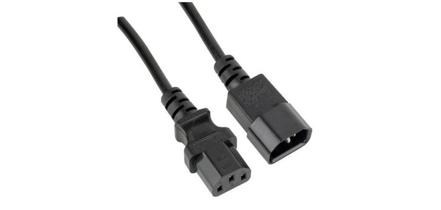 Nilox 3m C13 Nero Accoppiatore C13 Accoppiatore C14