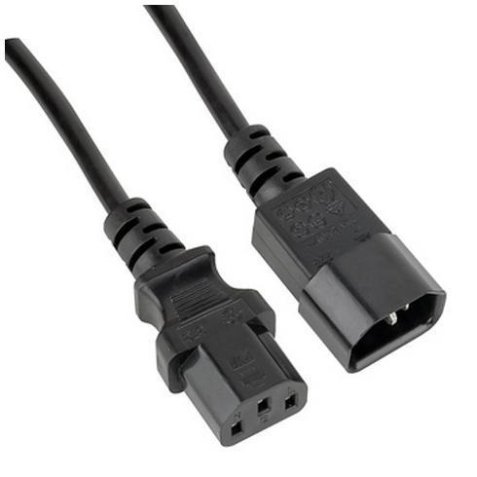 Nilox 3m C13 Black C13 coupler C14 coupler