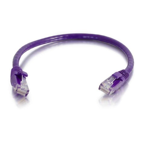 C2G 3m Cat6 550MHz Snagless Patch Cable câble de réseau Violet U/UTP (UTP)