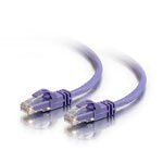 C2G Cat6 Booted Unshielded (UTP) Network Patch Cable - Patch-Kabel - 7 m - lila