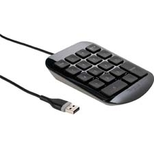 Teclado numerico targus akp10eu usb color negro