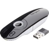 Targus Laser Presentation Remote wireless presenter Black, Grey