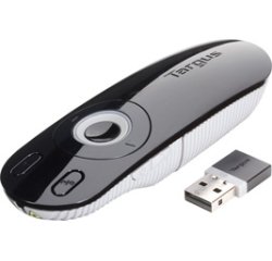 Presentador Remoto,Targus Laser USB, 15 m, Negro, Gris