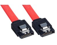 SATA Cable, 0.5m cable de SATA 0,5 m Rojo Lindy