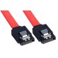 SATA Cable, 0.5m cable de SATA 0,5 m Rojo Lindy