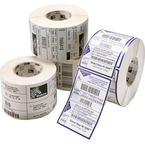 Zebra Z-Select 2000T Etiqueta para impresora autoadhesiva Blanco 102 x 38 mm