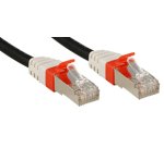 Lindy Cat.6 (A) SSTP / S/FTP PIMF Premium 0.5m cable de red Negro 0,5 m