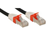 Lindy Cat.6 (A) SSTP / S/FTP PIMF Premium 0.5m cable de red Negro 0,5 m