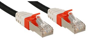 Lindy Cat.6 (A) SSTP / S/FTP PIMF Premium 0.5m cable de red Negro 0,5 m