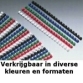 GBC CombBind Binding Combs 25mm Blue (50)