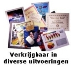 Pochettes plastification gbc 74x105cm 125 microns format   badge boite de 100 unites