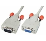 Lindy Sub D-9/Sub D-9 cable de serie Gris 20 m